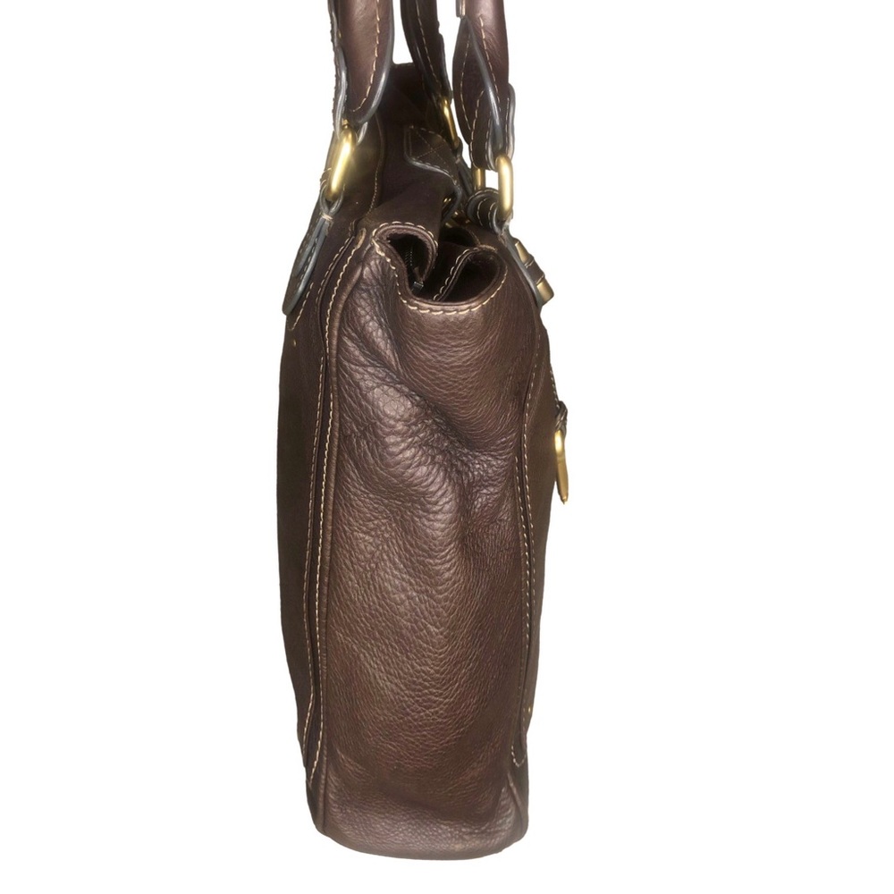 CHLOE Paddington Mocha Brown Leather Bag with Lock & Key Mint Condition - Picture 6 of 17